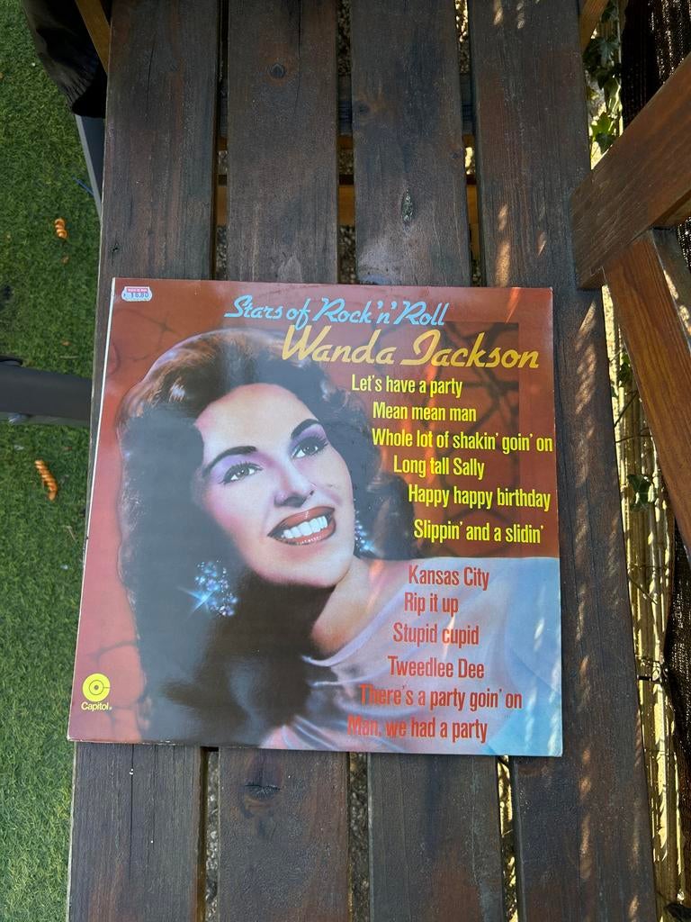 Wanda Jackson - Stars of Rock 'n' Roll LP (1970), Originele persing, Ophalen of Verzenden, Gebruikt, 12 inch