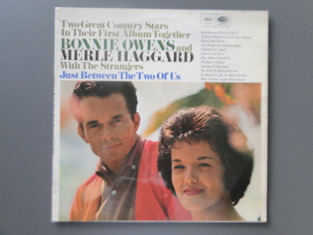 Lp van Bonnie Owens en Merle Haggard  voor 5 € aangeboden., Cd's en Dvd's, Ophalen of Verzenden, Zo goed als nieuw, 12 inch