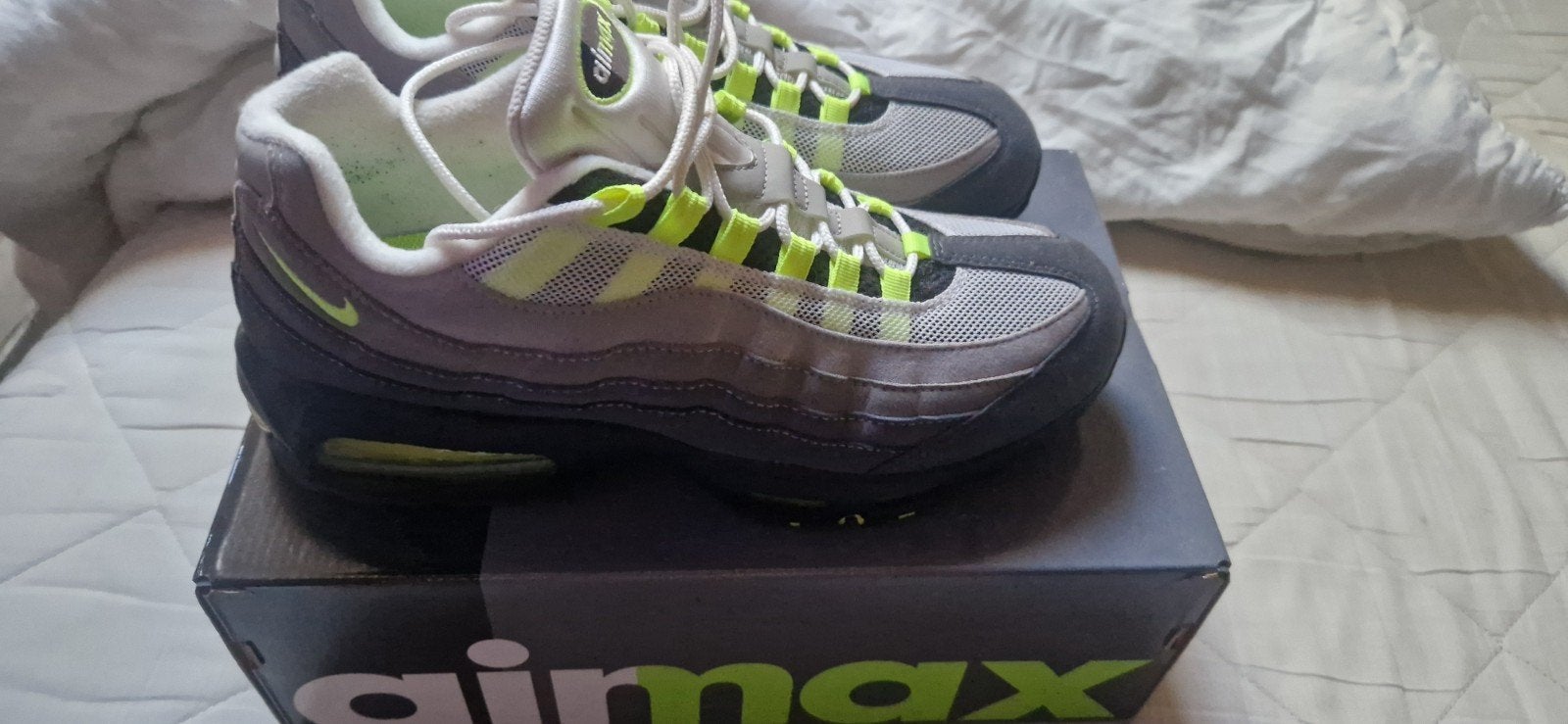 nike air max 95 big bubble neon 44,5, Ophalen of Verzenden, Nieuw
