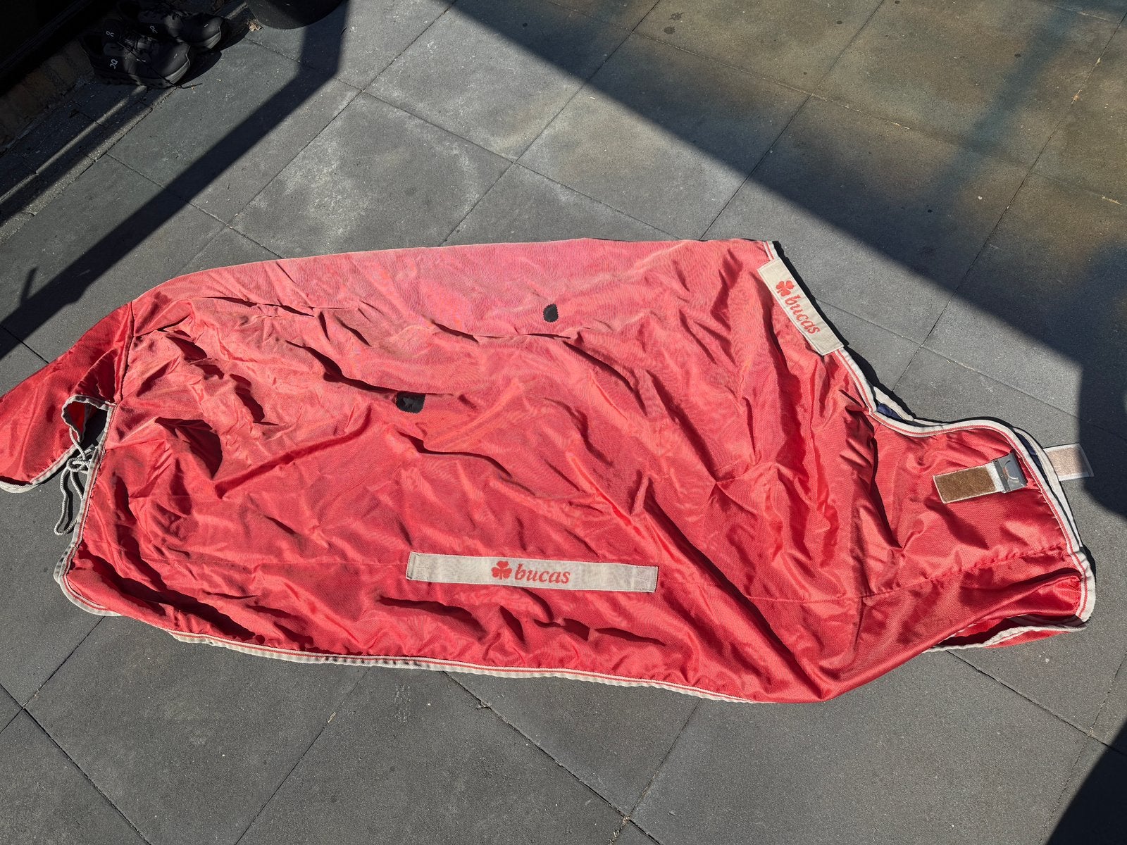 Bucas smartex rain 6.0, Bucas, Gebruikt, Rood, Ophalen of Verzenden