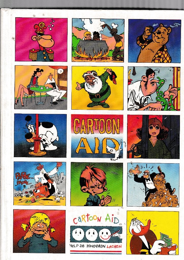 Cartoon AID - Help de kinderen LACHEN . (NIEUW), Boeken, Eén stripboek, Ophalen of Verzenden, Nieuw