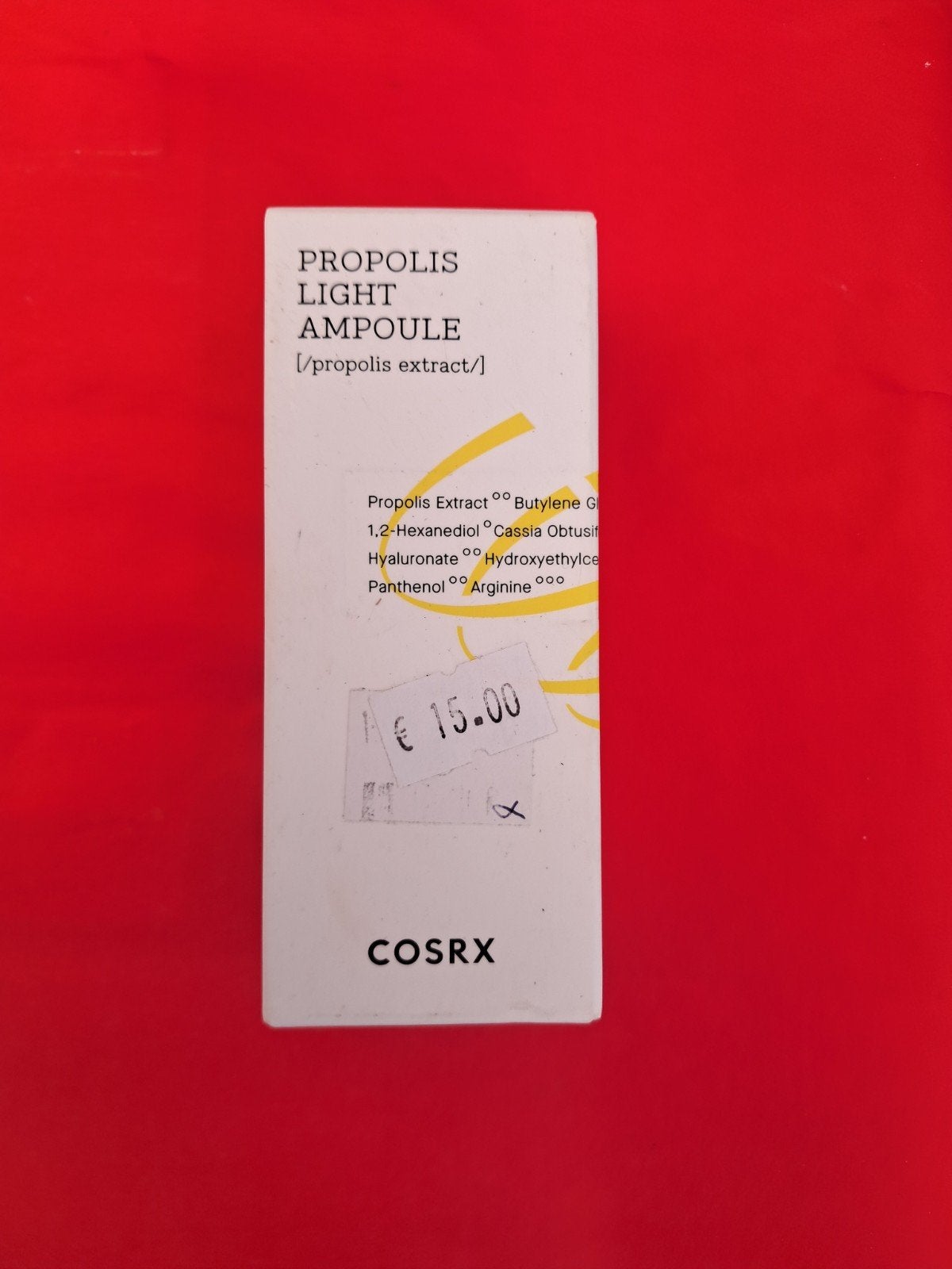 korean skincare k-beauty COSRX Propolis Light Ampoule, Ophalen of Verzenden, Nieuw, Gehele gezicht, Verzorging