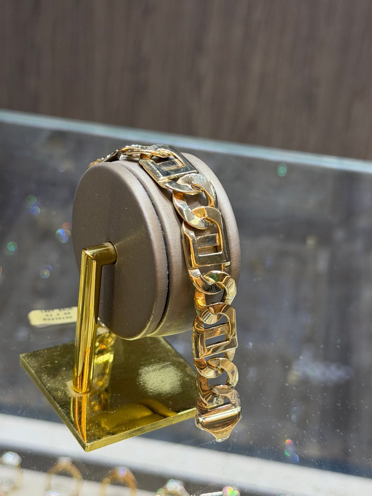14KT Goud - 43.2 Gram - Armband - ROLLIE - Herenarmband, Ophalen, Nieuw, Goud