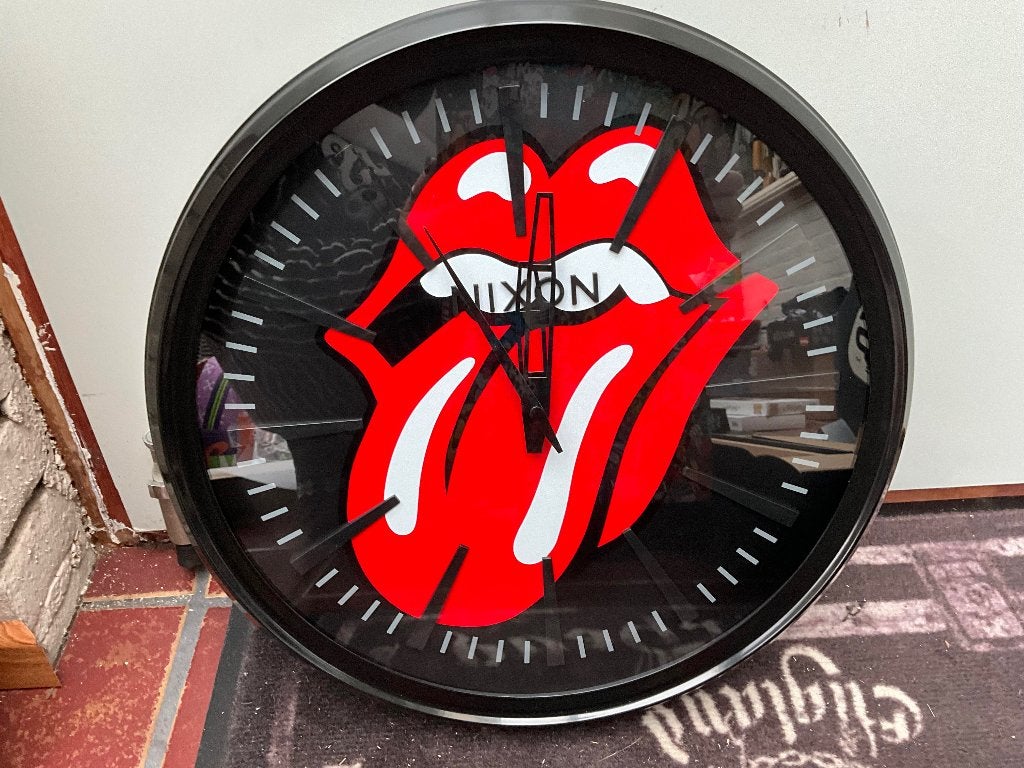Wandklok Nixon van de Rolling Stones Sentry NIEUW IN DOOS, Wandklok, Nieuw, REGINA, EMMEN