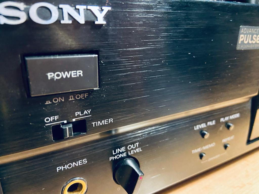 SONY CDP X202ES CD Speler met originele afstandsbediening, Ophalen of Verzenden, Gebruikt, Sony