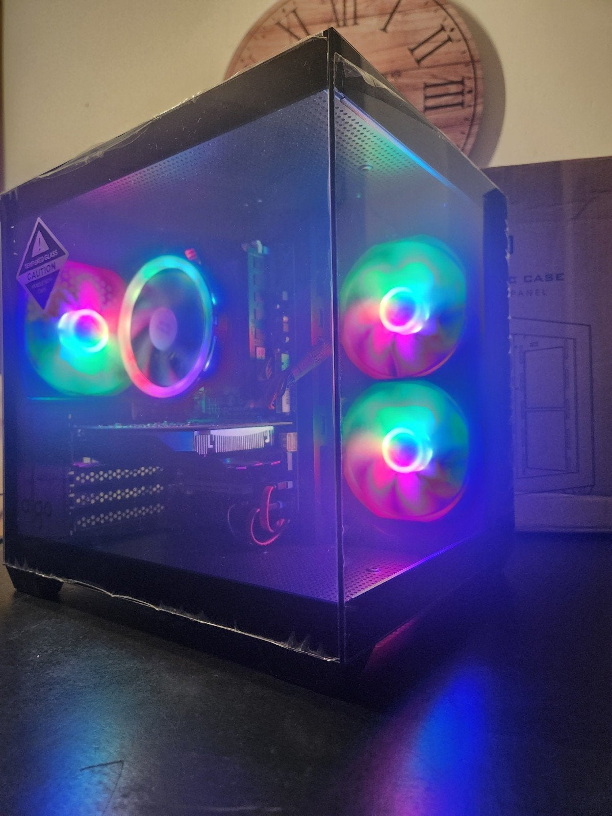 RGB Game PC i7 3770K | GTX 1050Ti | 16GB DDR3 | SSD 240GB, Ophalen, AMD, INTEL, ASUS, POWER COLOR, CORSAIR, NZXT, Zo goed als nieuw