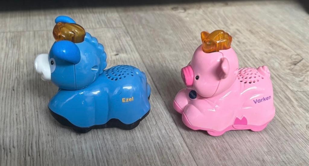 VTech Toet Toet Dieren en Tractor met Dierentransporter, Ophalen of Verzenden, Gebruikt, 6 maanden tot 2 jaar