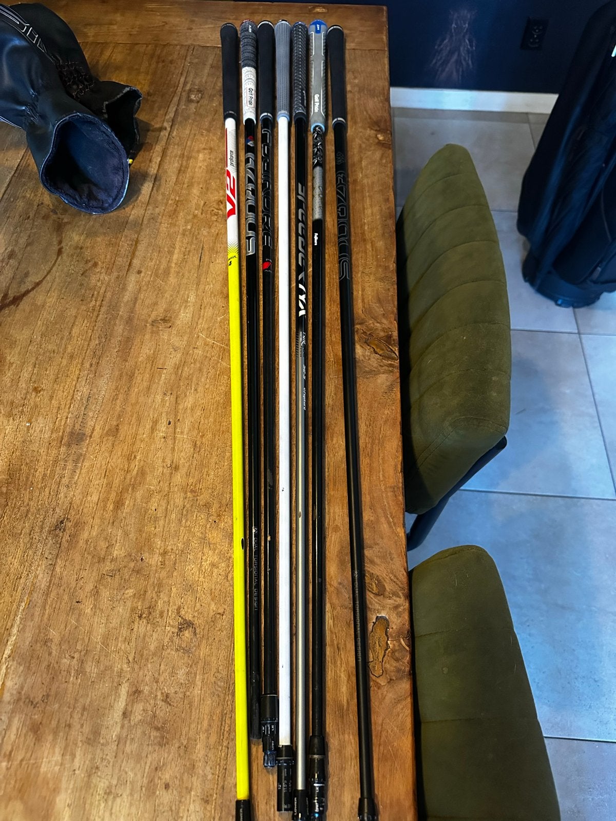 Golf shafts voor driver en fairway woods - Cobra/TM, Ophalen of Verzenden, Gebruikt, Overige typen, Overige merken