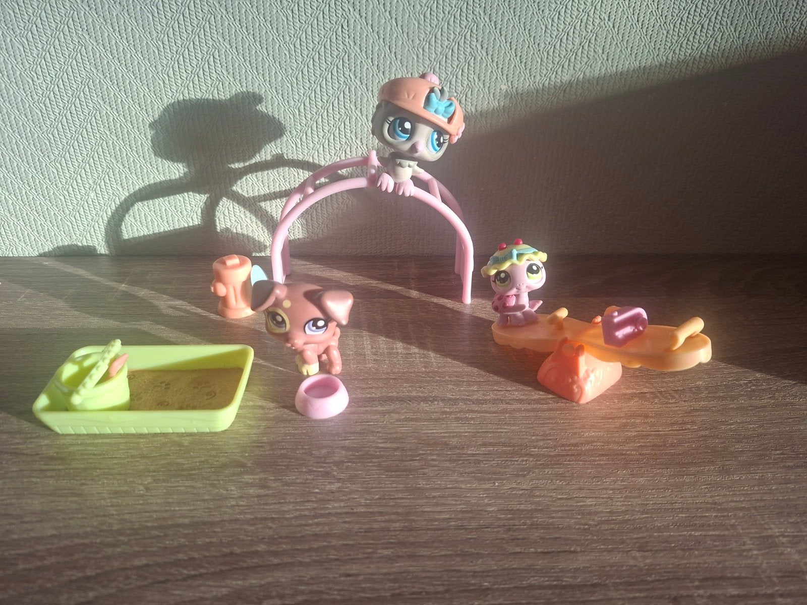 Littlest Pet Shop Speeltuin (LPS Chase 'n Play Park set), Verzenden, Zo goed als nieuw