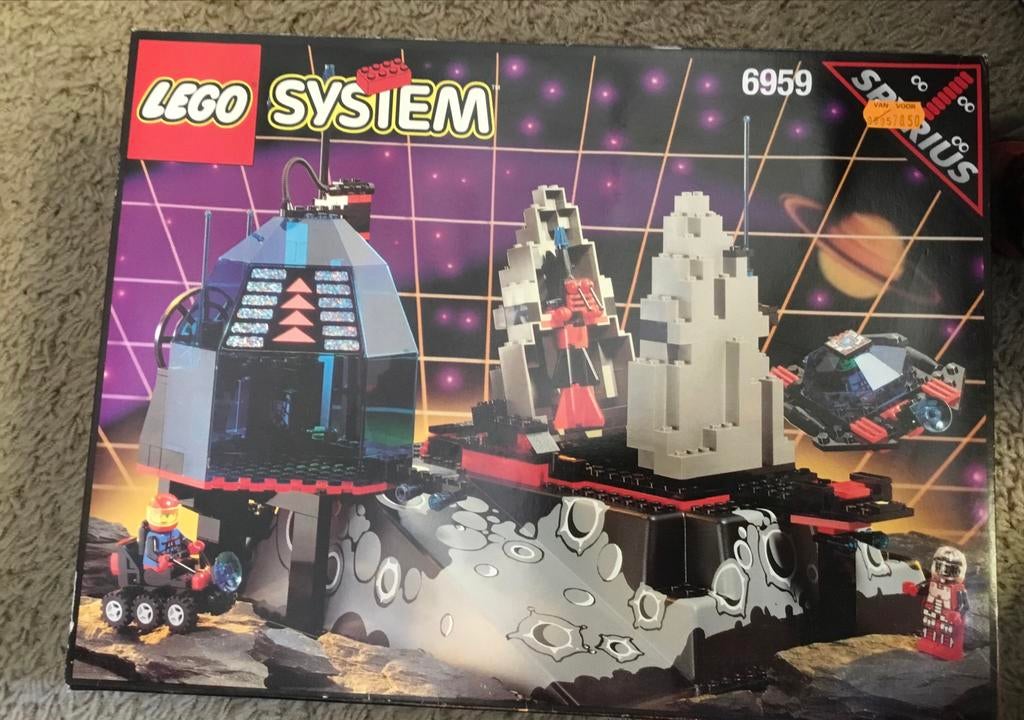 Lego System 6959 - Lunar Launch Site (Compleet met doos), Lego, Ophalen of Verzenden, Zo goed als nieuw, Space