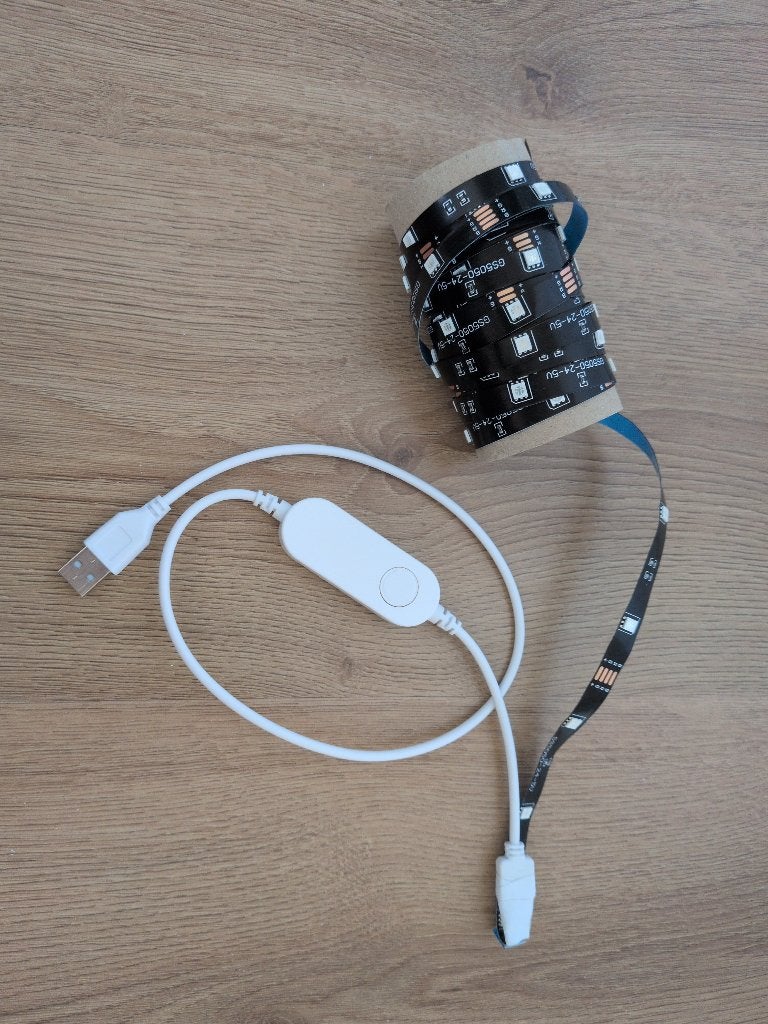 LED Strip met Tuya/Smartlife App & WiFi, Led-lamp, Bedienbaar via app, Nieuw, Overige fittingen