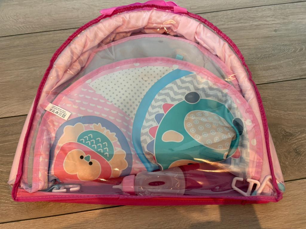 Poppen activiteiten speelkleed, Ophalen of Verzenden, Zo goed als nieuw, Babypop