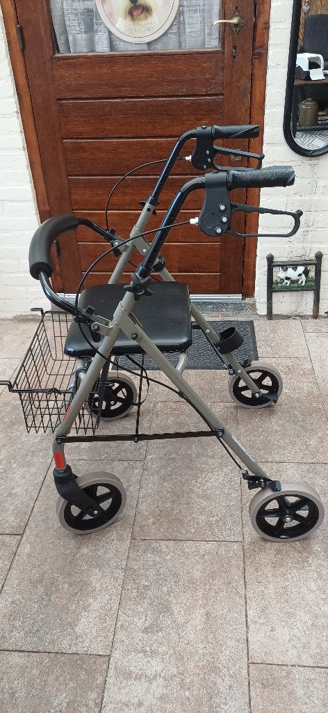 De Eco-Light II  rollator, Ophalen, Opvouwbaar, Zo goed als nieuw