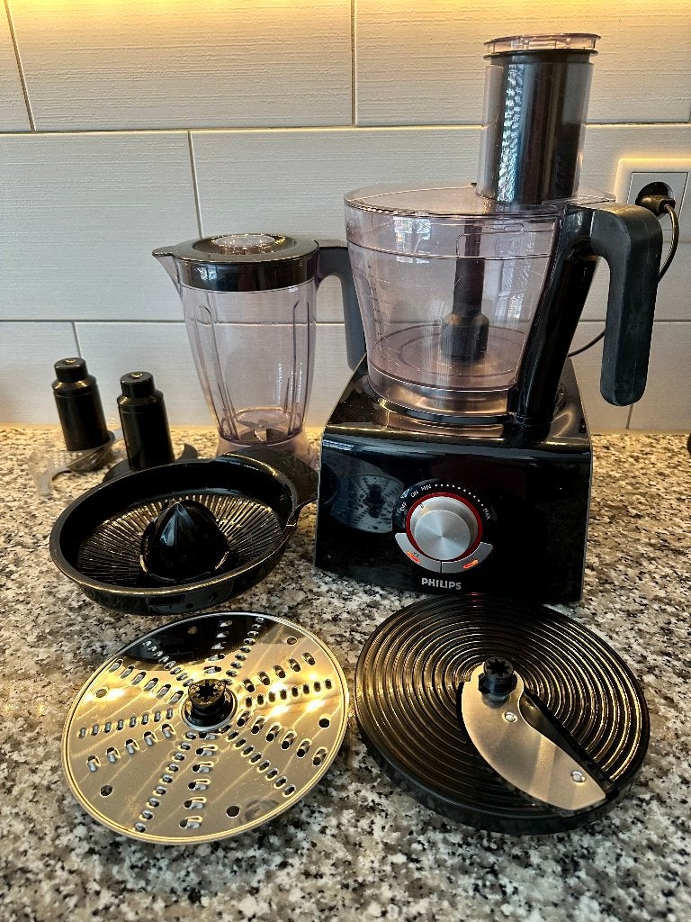 Philips HR7774 Keukenmachine, Witgoed en Apparatuur, Ophalen, Gebruikt, 3 snelheden of meer, 2 tot 3 liter