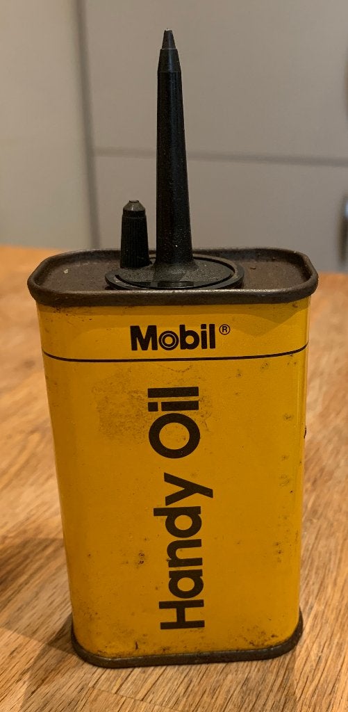 Mobil Handy Oil Cans, Ophalen of Verzenden, Zo goed als nieuw, Overige, Overige merken