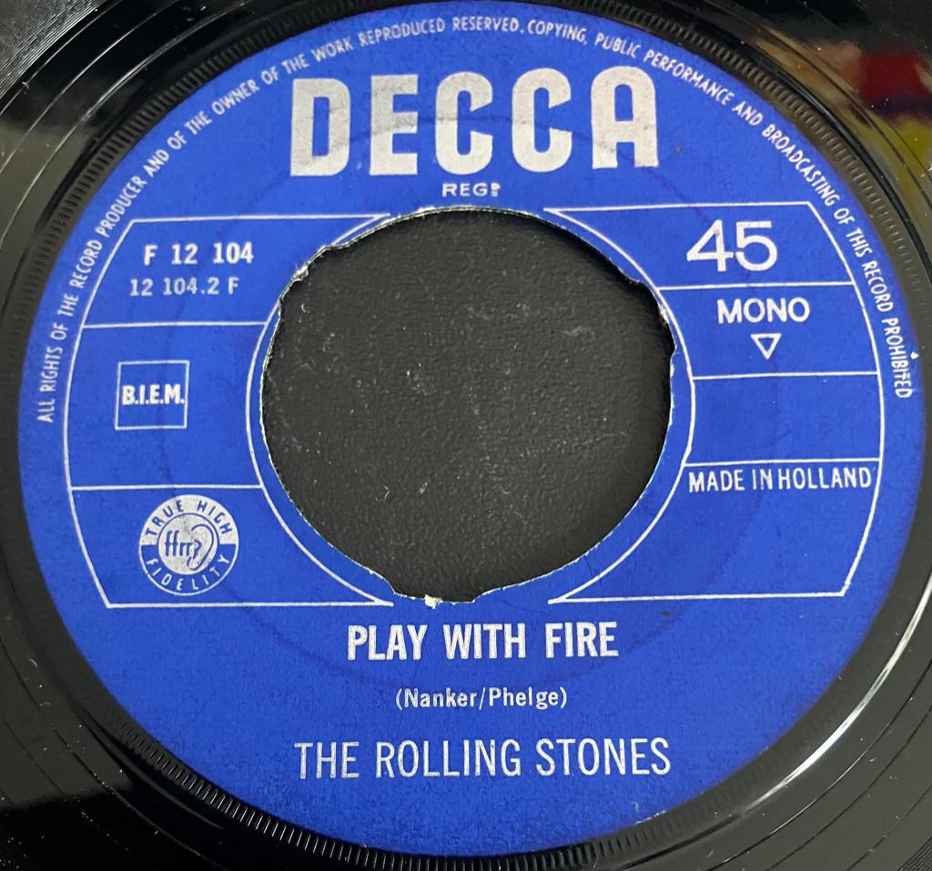 H32 Rolling stones The last time HOL €3, Gebruikt, 7 inch, Single, Ophalen of Verzenden