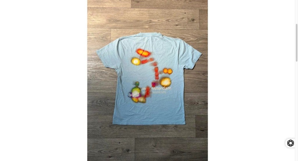 New Amsterdam Surf Association Shirt Lichtblauw S, Kleding | Heren, T-shirts, Verzenden, Zo goed als nieuw, Maat 46 (S) of kleiner
