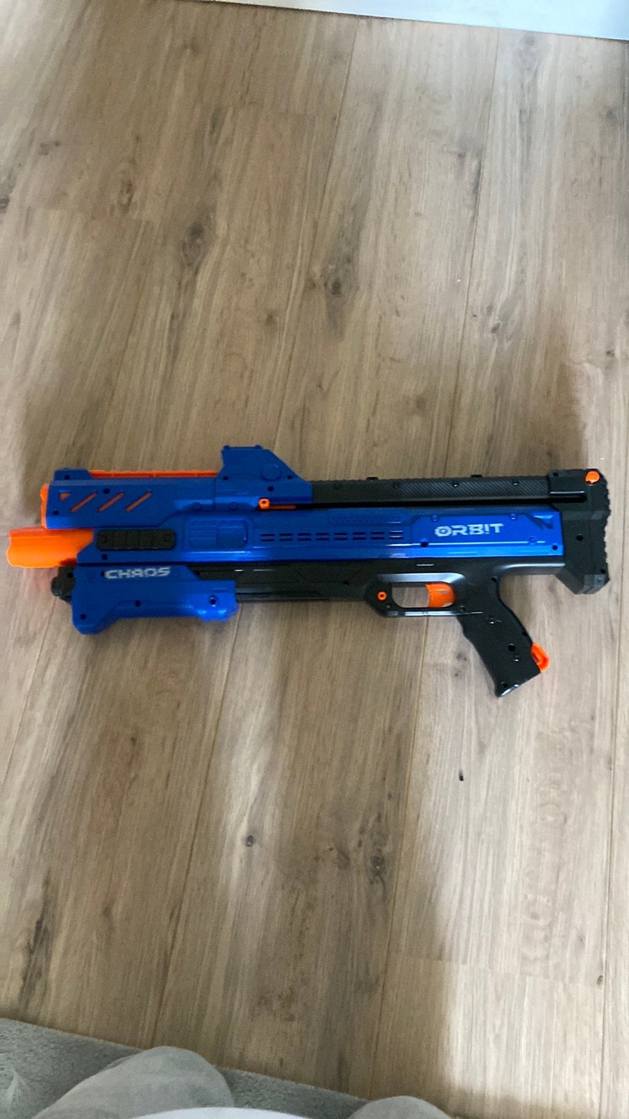 Nerf Rival Chaos Orbit Blaster met balletjes, Ophalen of Verzenden, Gebruikt