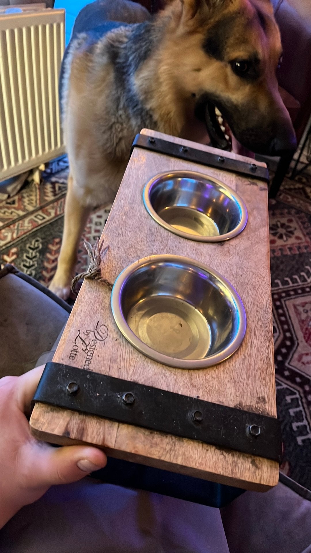 Honden voer bak zo goed als nieuwe, Ophalen of Verzenden, Zo goed als nieuw
