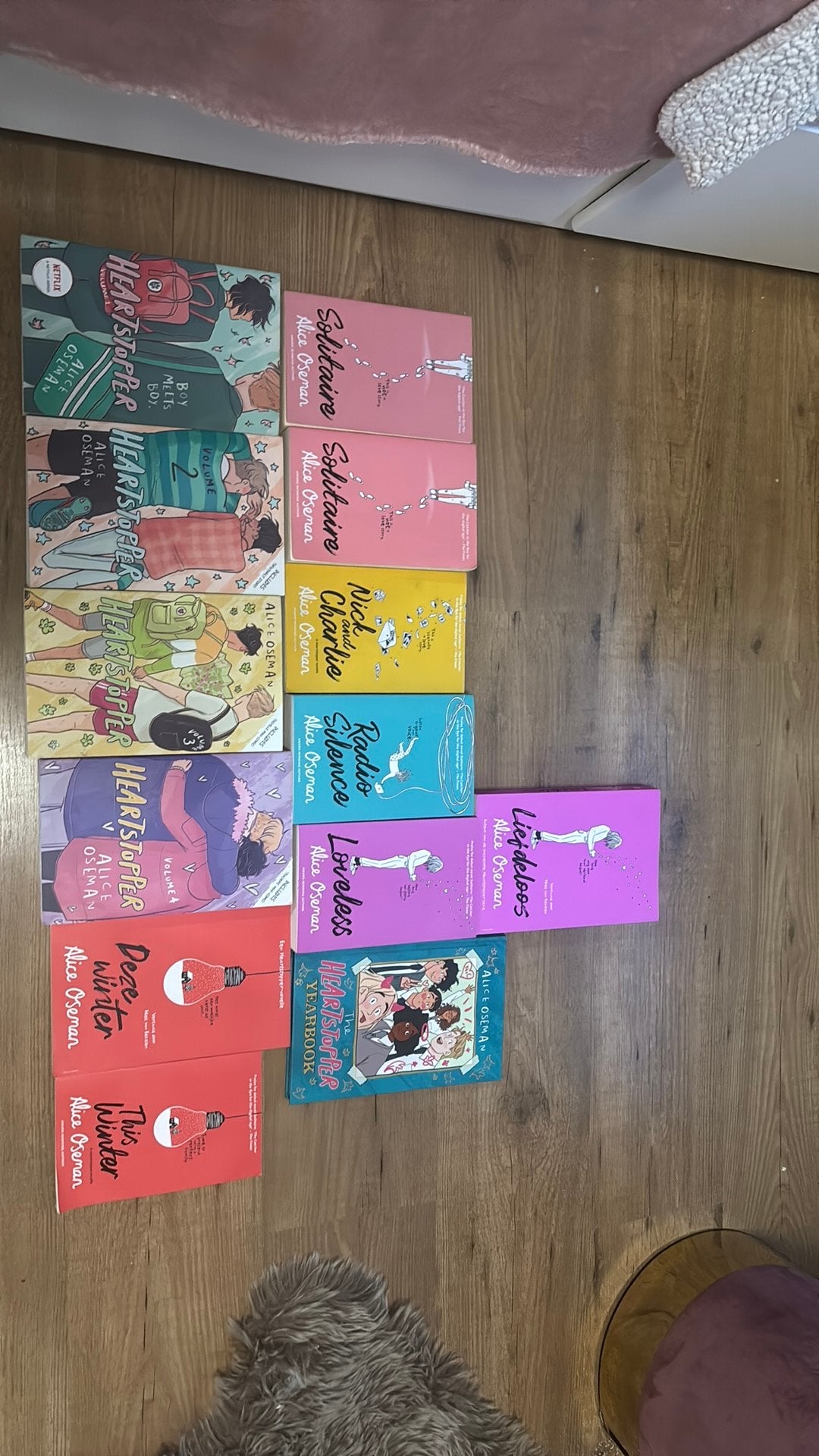 Heartstopper boeken/ boeken van alice oseman, Ophalen, Zo goed als nieuw