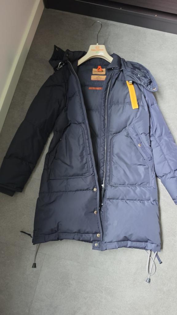 Parajumpers jas met bontkraag, Maat 38/40 (M), Blauw, Zo goed als nieuw, Parajumpers