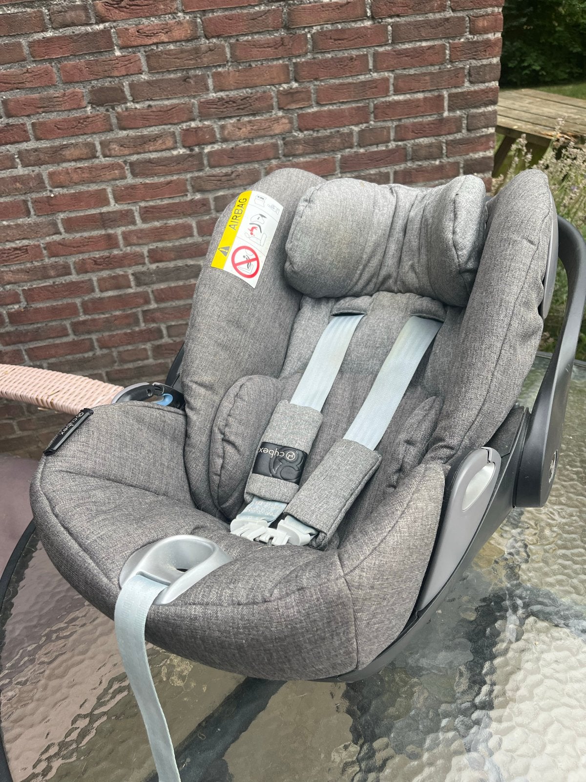 Cybex Platinum Cloud Z i-Size autostoel - Gebruikt, Autogordel of Isofix, Gebruikt, Verstelbare rugleuning, 0 t/m 13 kg
