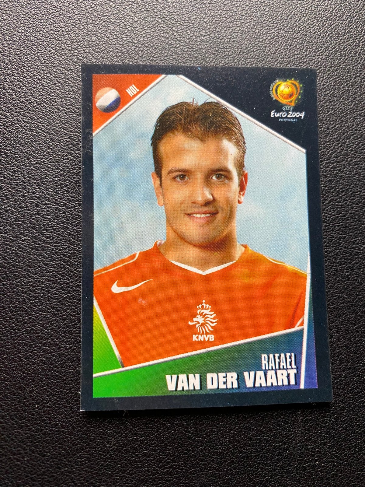 Rafael van der Vaart - Nederland - Panini Euro 2004, Ophalen of Verzenden, Zo goed als nieuw, Buitenlandse clubs, Poster, Plaatje of Sticker