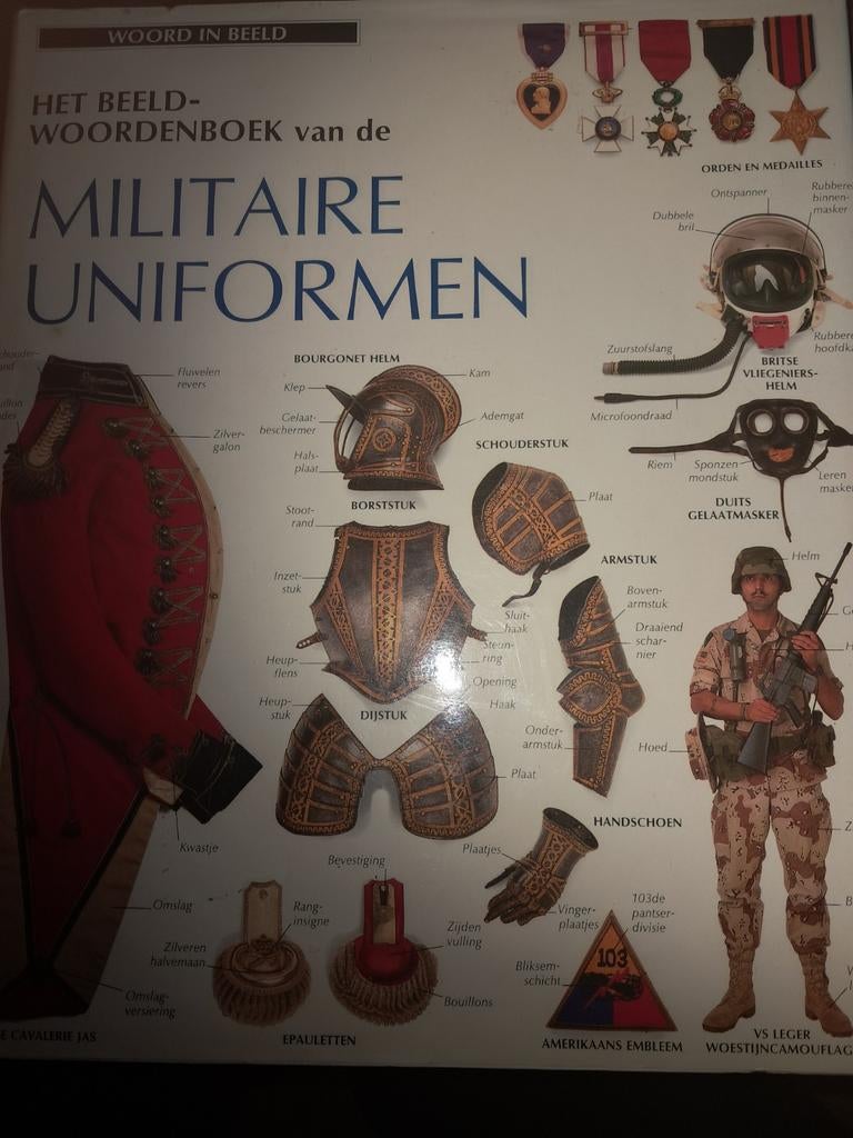 Het Beeld-Woordenboek van de Militaire Uniformen, Verzamelen, Militaria | Algemeen, Ophalen of Verzenden