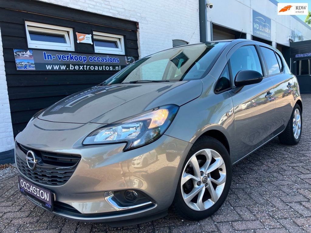 Opel Corsa 1.4 Color Edition zeer mooi AUDIO CRUISE PDC ALL-, Auto's, Opel, Voorwielaandrijving, Gebruikt, Bruin, Origineel Nederlands