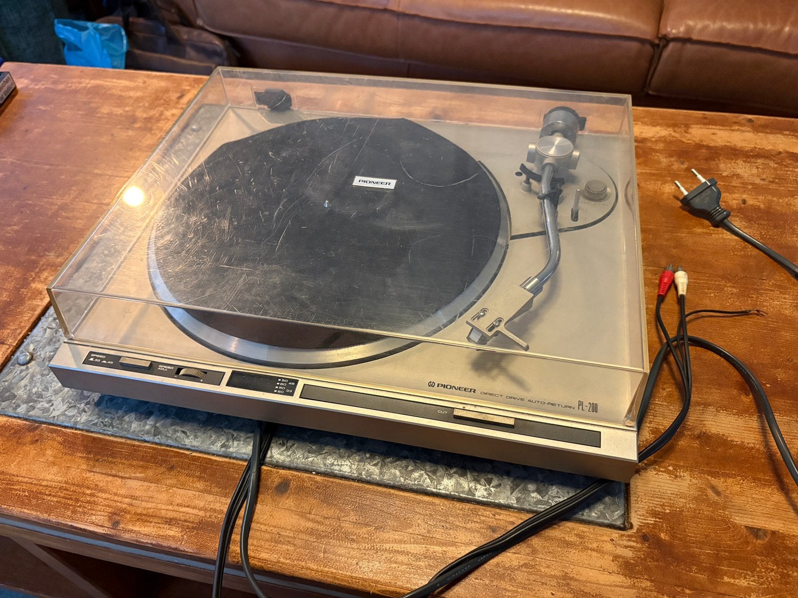 Pioneer PL-200 Direct Drive - toerental niet stabiel, Gebruikt, Automatisch, Ophalen of Verzenden, Pioneer