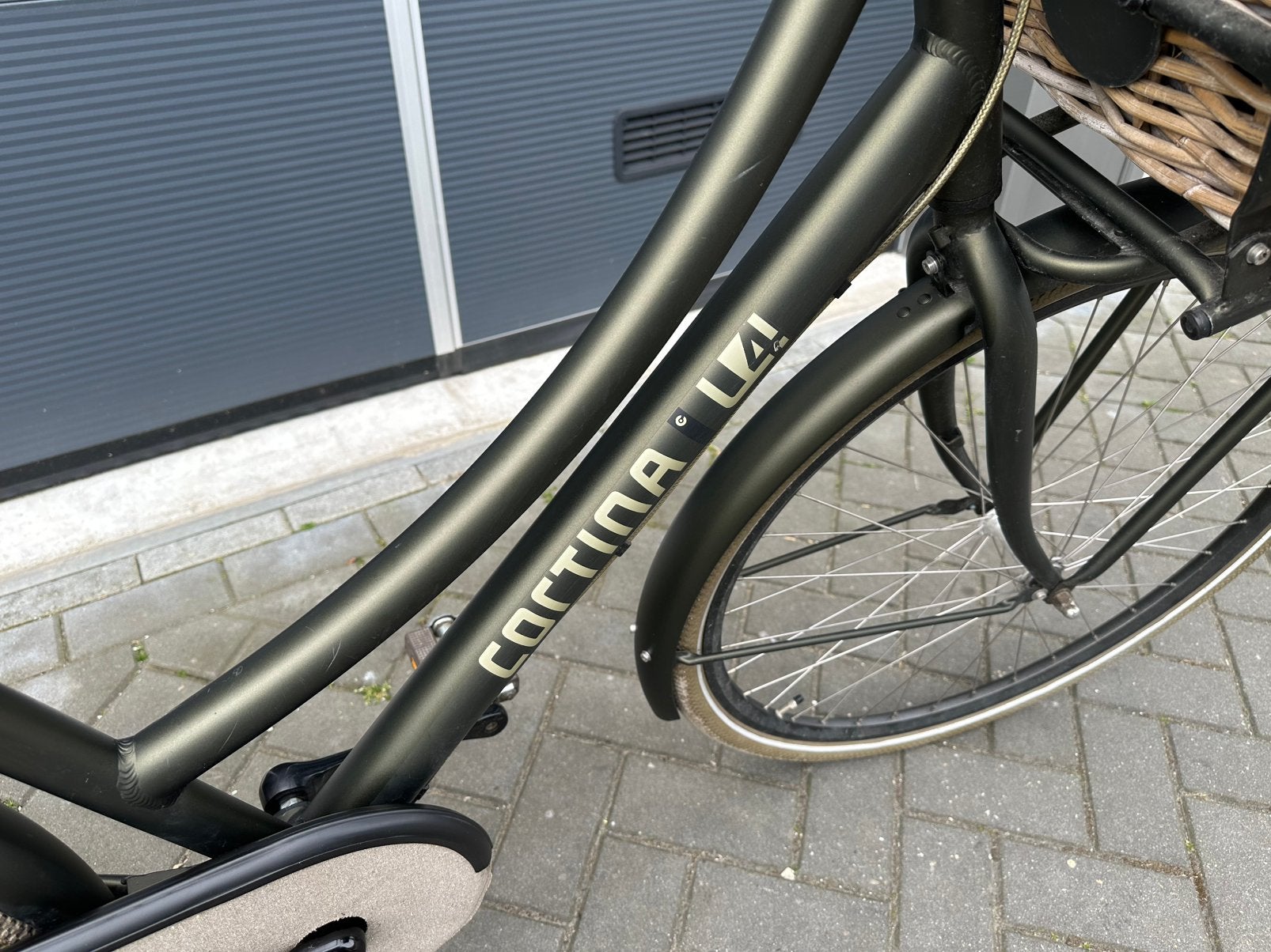Cortina U4 transportfiets 28 inch 57 cm 3V, Overige merken, Terugtraprem, Versnellingen, Zo goed als nieuw