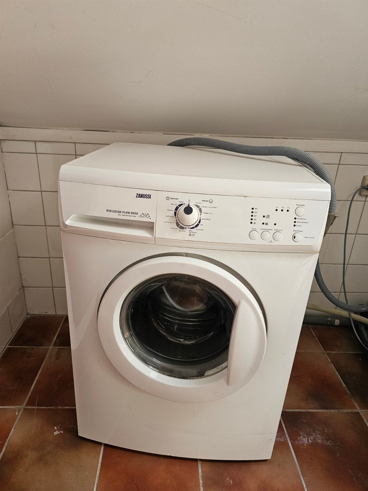 Zanussi Wasmachine, Witgoed en Apparatuur, Wasmachines, Ophalen, Gebruikt, Wolwasprogramma, Voorlader