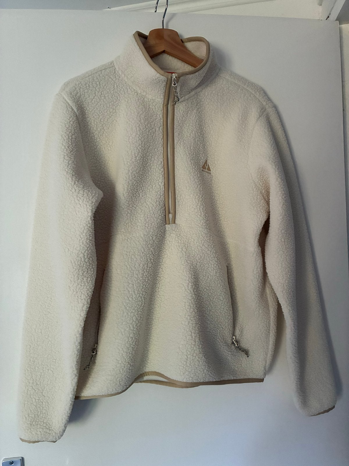 Ayacucho fleece trui - Crème - Maat XL, Kleding | Dames, Beige, Ophalen of Verzenden, Zo goed als nieuw, Maat 46/48 (XL) of groter