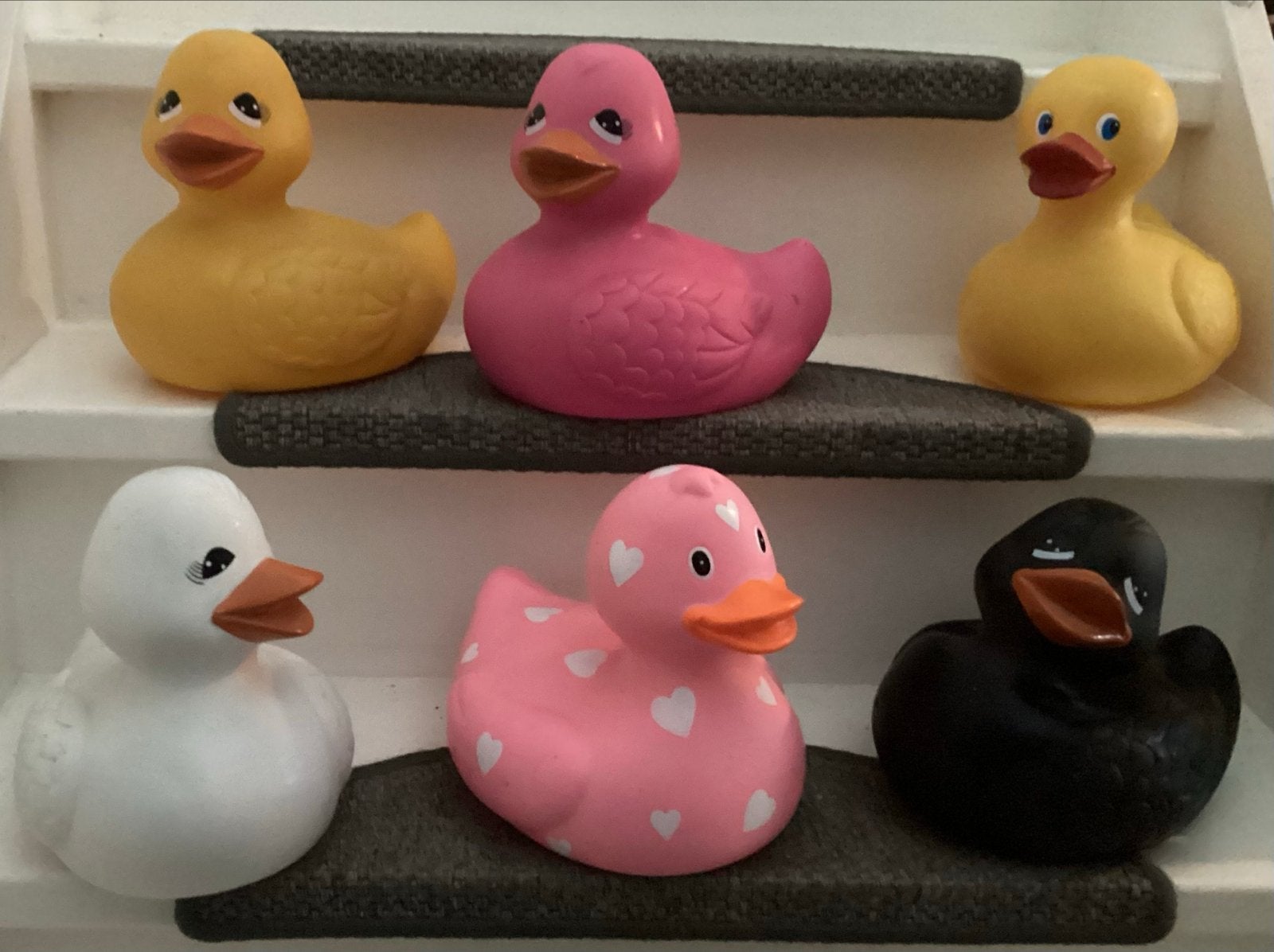 Leuke super badeenden in diverse kleuren -  2 stuks, Ophalen of Verzenden, Gebruikt, Overige soorten, Beeldje of Figuurtje