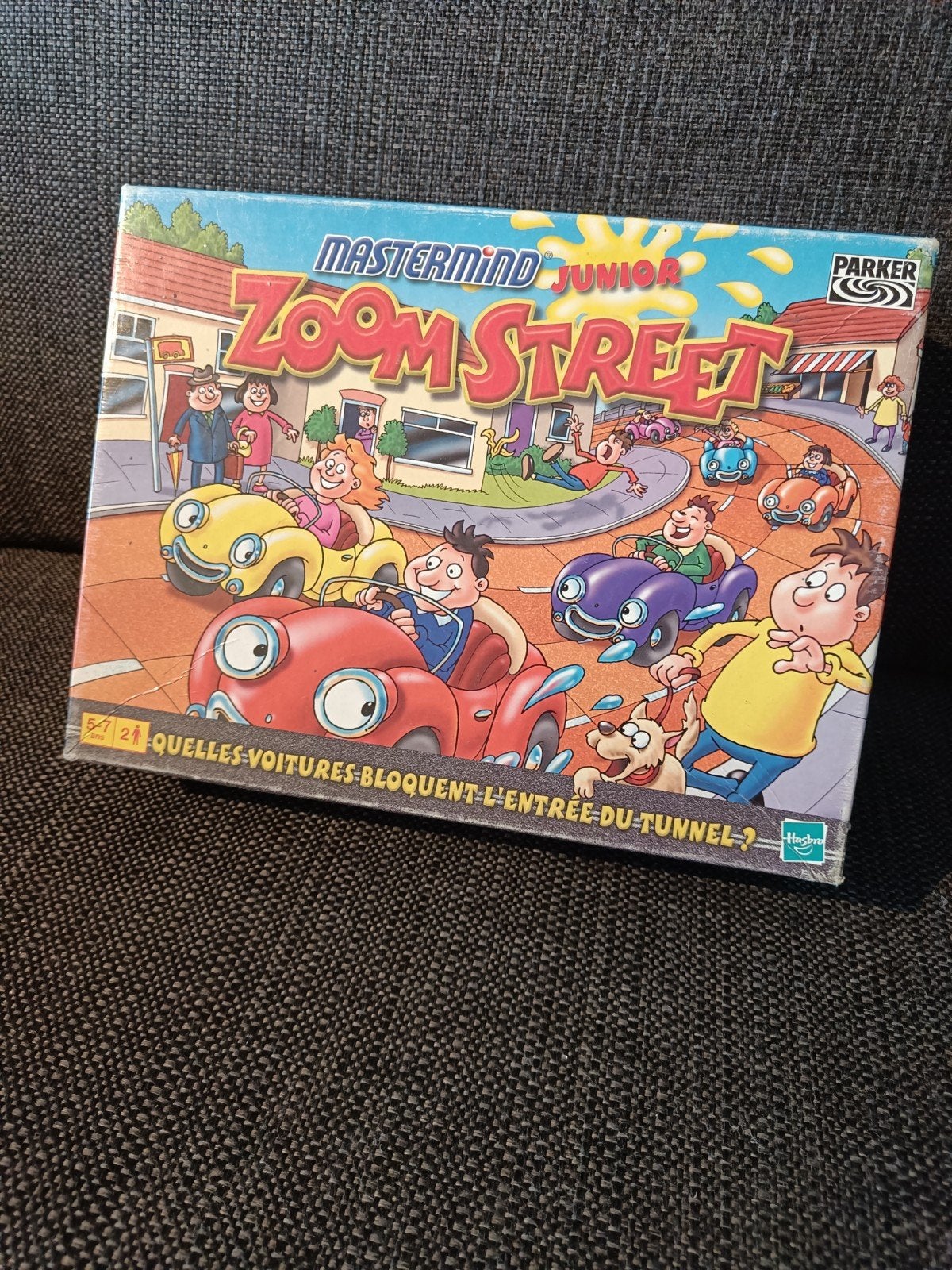 Mastermind Junior Zoom Street - Leuk denkspel voor kinderen, Een of twee spelers, Ophalen of Verzenden, Gebruikt, Parker