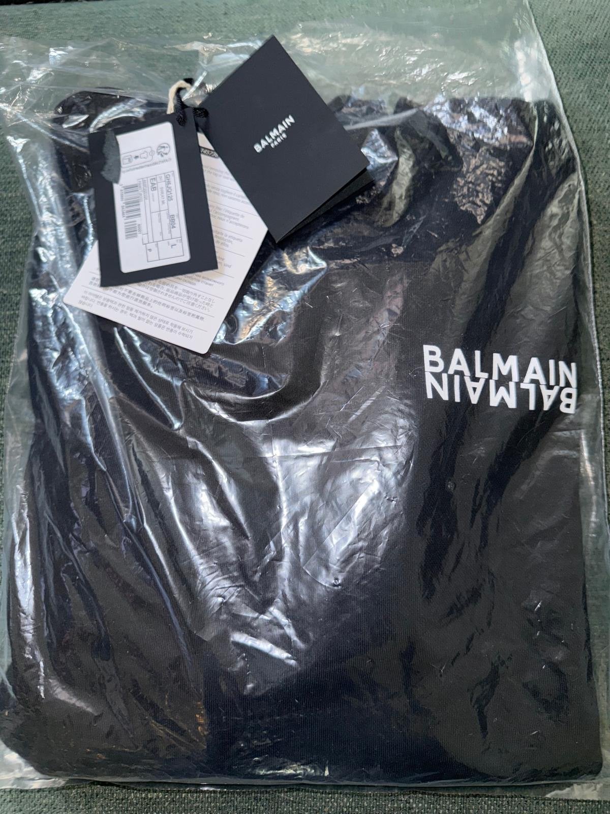 Nieuwe Balmain Trui Zwart Maat L - Origineel, Ophalen, Nieuw, Maat 52/54 (L), Zwart