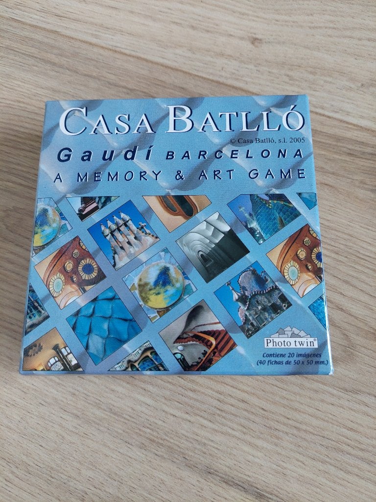 Gaudi Casa Batlló memory, Ophalen of Verzenden, Zo goed als nieuw