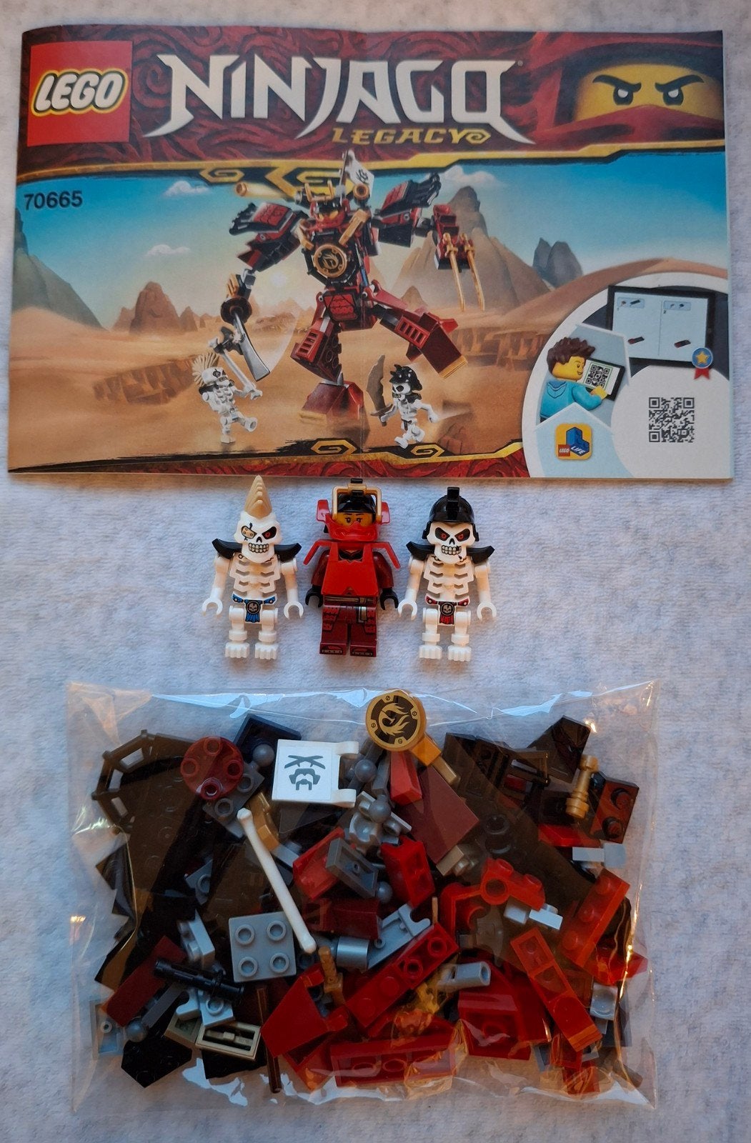 LEGO Ninjago 70665 The Samurai Mech, Ophalen of Verzenden, Zo goed als nieuw