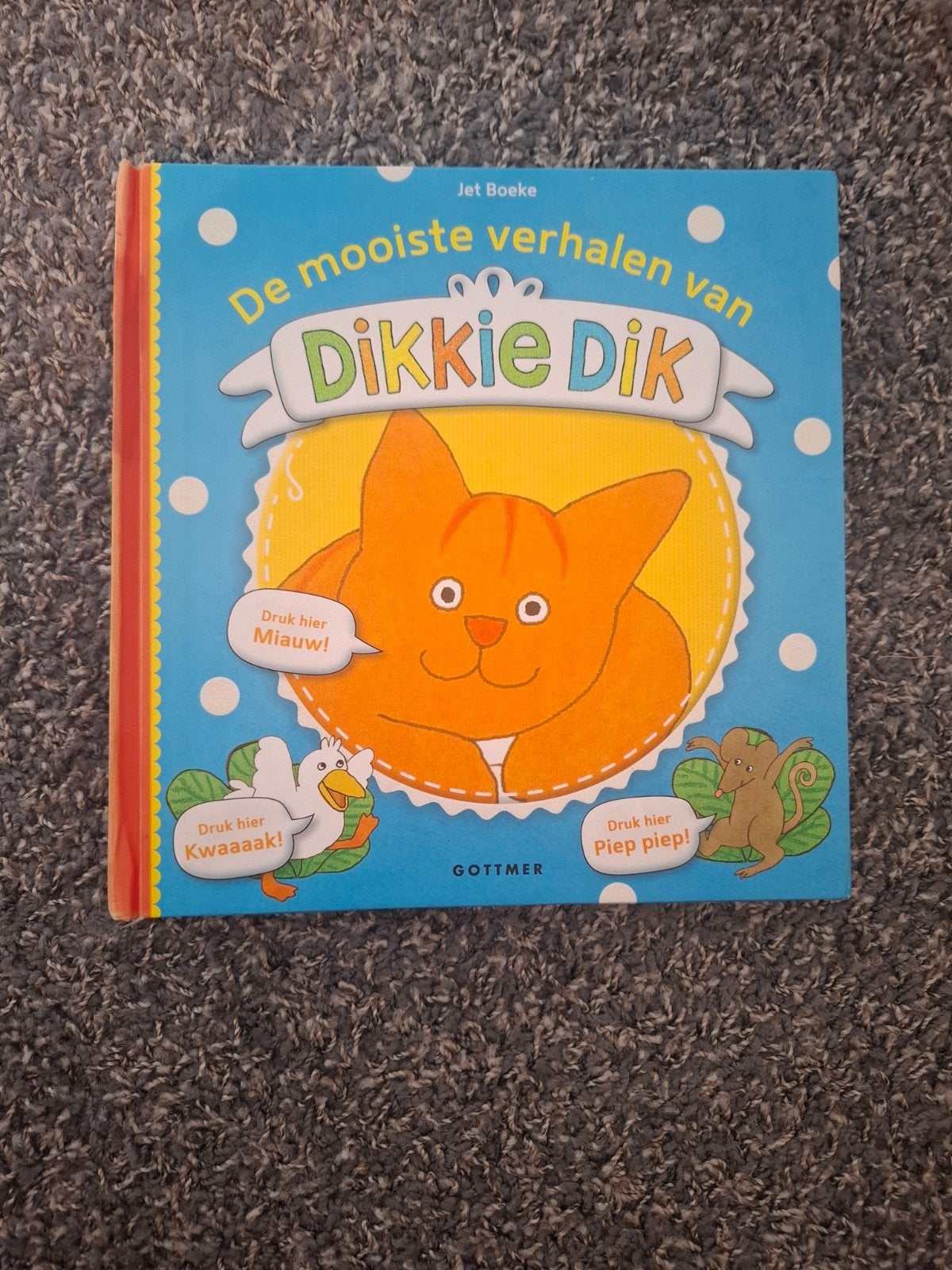Dikkie Dik voorleesboek, Boeken, Ophalen, Zo goed als nieuw, Uitklap-, Voel- of Ontdekboek