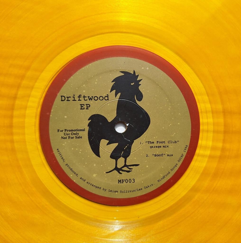 The Footclub - Driftwood limited promoE.P. orange vinyl, Ophalen of Verzenden, Zo goed als nieuw, 12 inch, Dance Populair