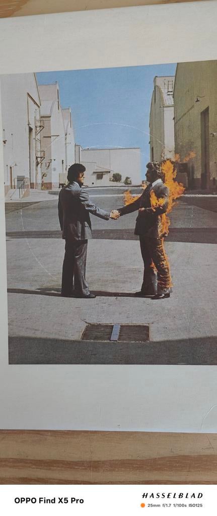 Pink Floyd - Wish You Were Here LP (1975), Cd's en Dvd's, Vinyl | Rock, Progressive, Gebruikt, Originele persing, Ophalen of Verzenden