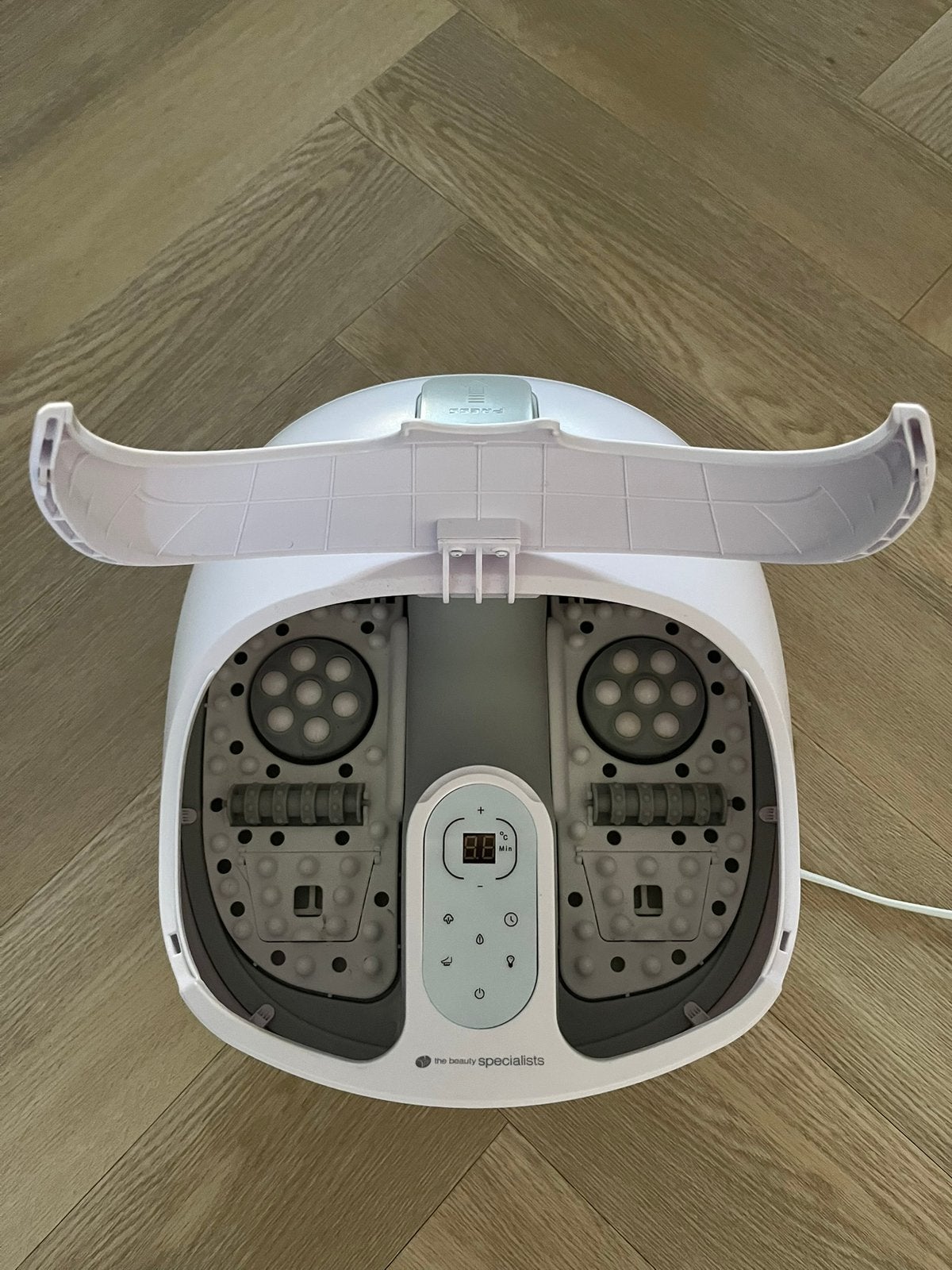 Luxe Spa voeten-/massagebad met stoomfunctie, Ophalen of Verzenden, Zo goed als nieuw, Apparaat