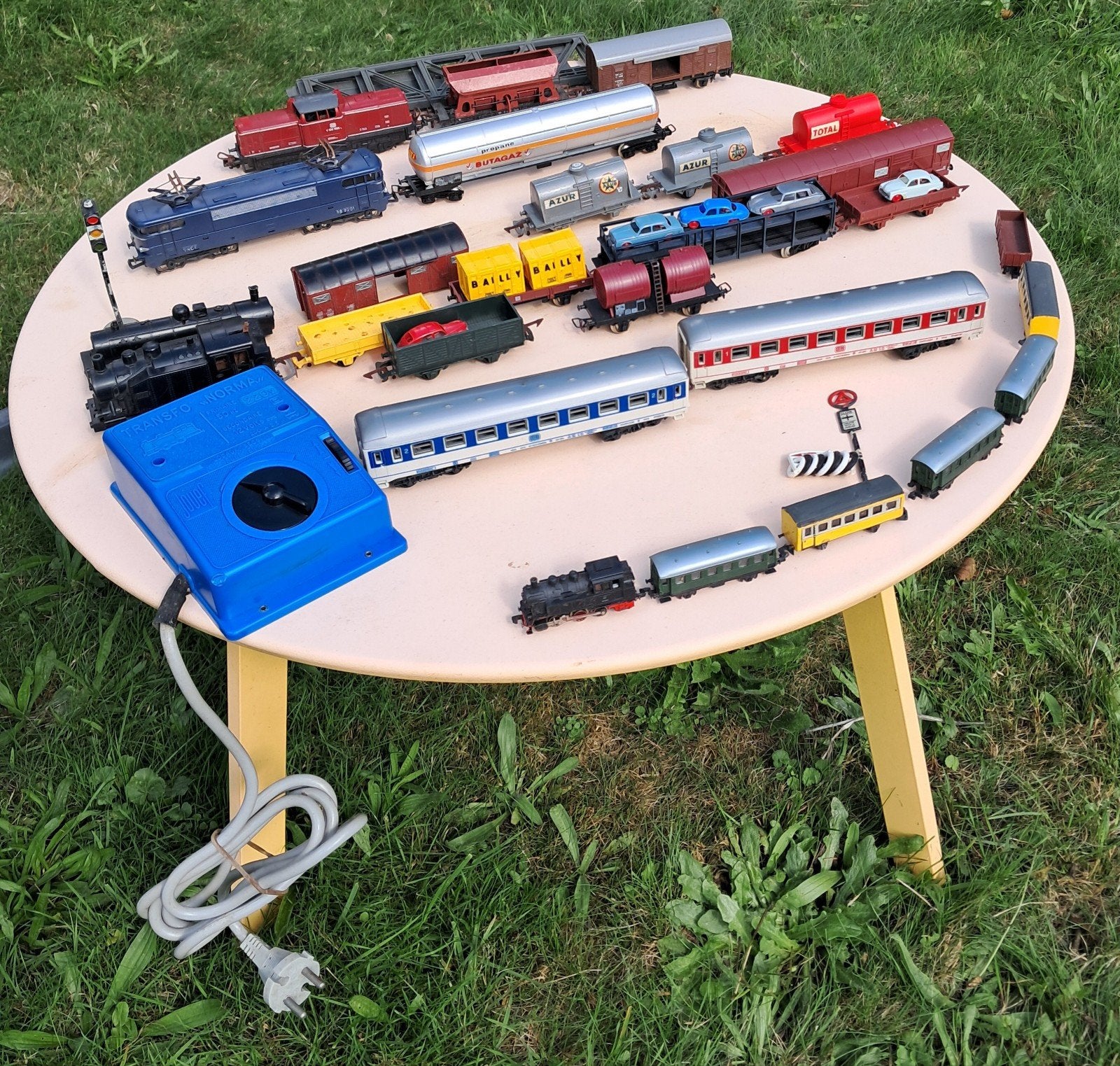 Modeltreinen en rails: Jouef, Deutsche Bahn, SNCF, Jouef, Gelijkstroom of Wisselstroom, Ophalen of Verzenden, Gebruikt