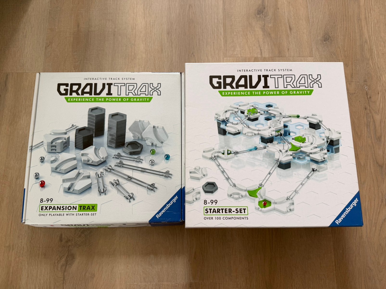 Gravitrax starterset en expansion trax, Ophalen of Verzenden, Zo goed als nieuw
