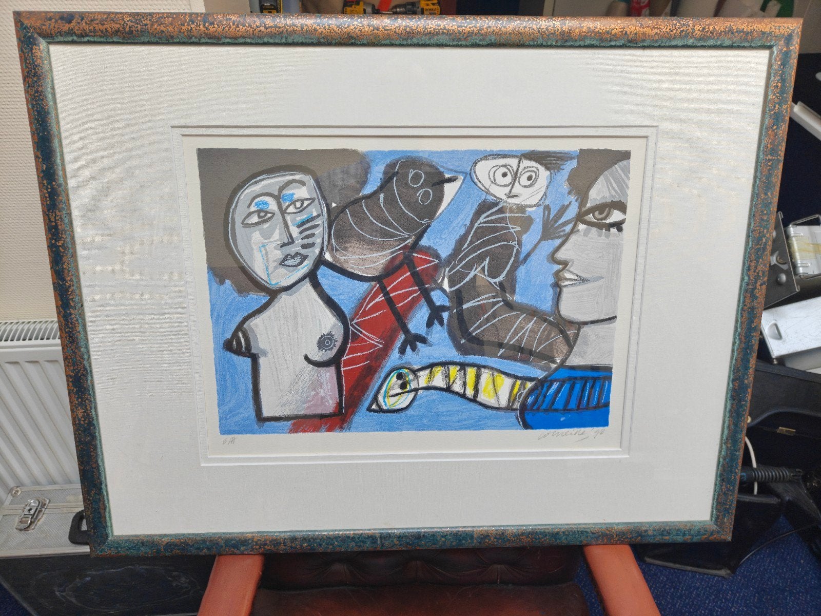 Corneille - ‘Le serpent jaune’ -1998 EA, Ophalen of Verzenden