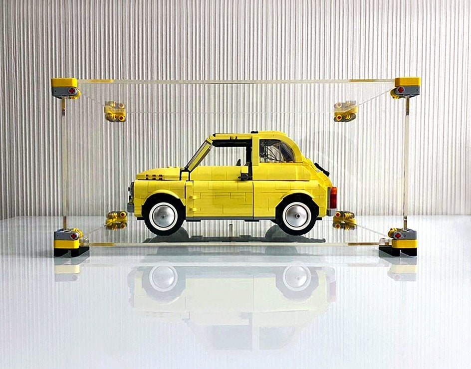 Showcase voor 10271 Fiat 500 Nieuw, Ophalen of Verzenden, Nieuw, Jongen of Meisje