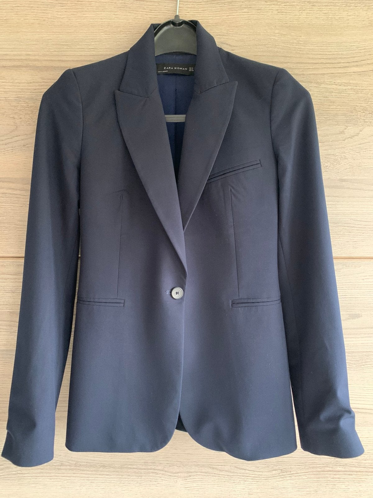 Zara Blazer donker blauw maat s. Nieuw!, Blauw, Nieuw, Ophalen of Verzenden, Jasje