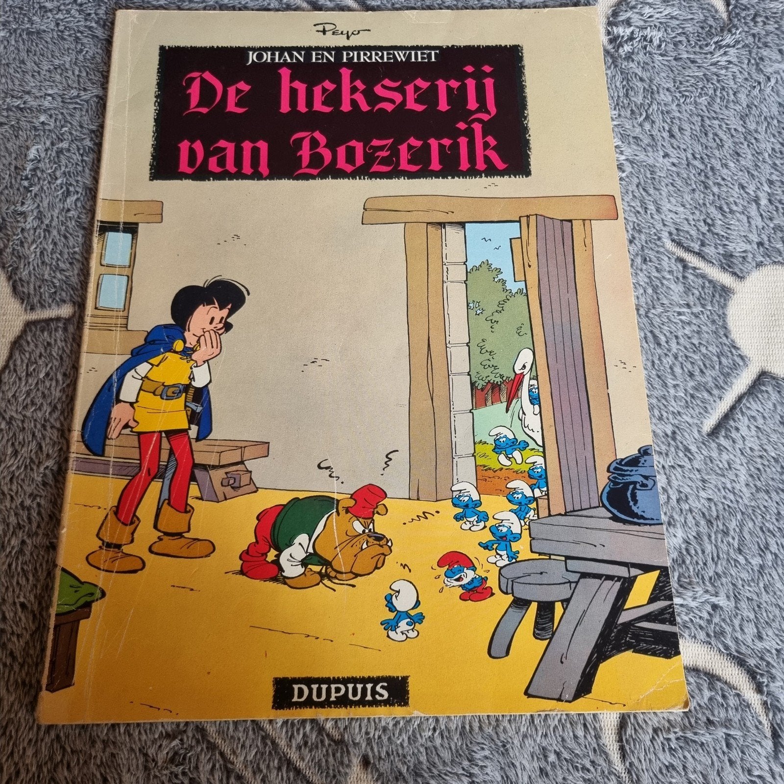 Johan en Pirrewiet: De Hekserij van Bozerik (1976), Eén stripboek, Ophalen of Verzenden, Gelezen