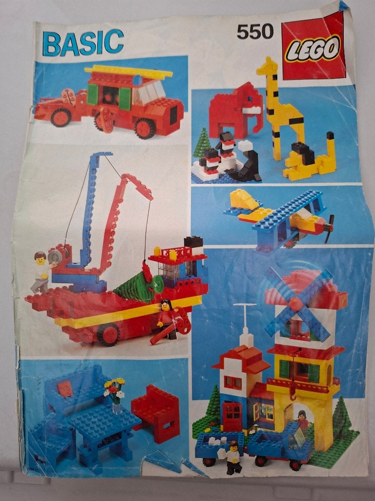 lego Basic set 550, Ophalen, Gebruikt, Lego, Complete set