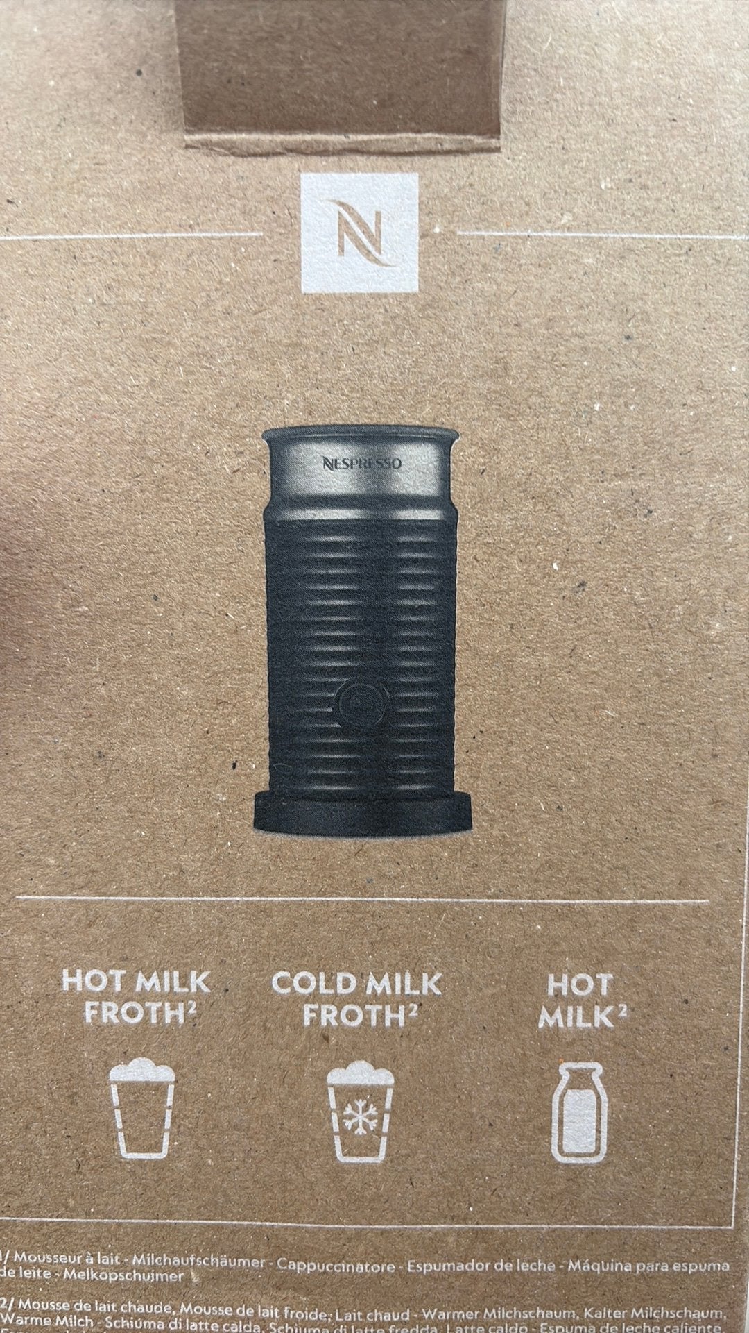 Nespresso aeroccino 3 NIEUW!, Ophalen, Nieuw, Elektrische melkopschuimer